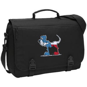 Texas Hound Port Authority Messenger Briefcase - The Bloodhound Shop