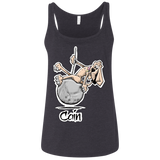 Wrecking Ball Hound Custom Cain Bella + Canvas Ladies' Relaxed Jersey Tank - The Bloodhound Shop