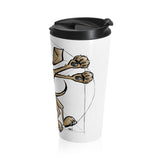 DiVinci Hound Stainless Steel Travel Mug - The Bloodhound Shop