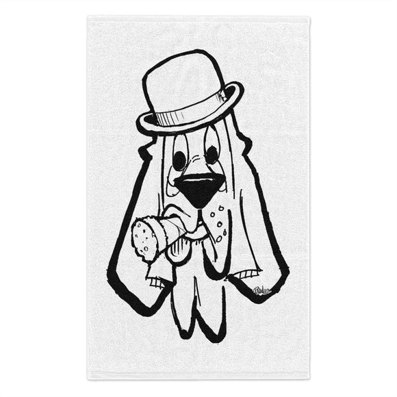 Bowler Hat & Cigar FBC Rally Towel, 11x18