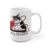 Henry MooMoo White Ceramic Mug | The Bloodhound Shop
