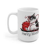 Henry MooMoo White Ceramic Mug | The Bloodhound Shop