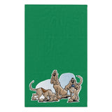 Trig Hounds Official FBC Rally Towel, 11x18 Green