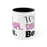 Wifey Dog Mom Boss FBC Accent Mug