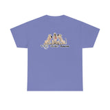 Three Red Hounds Custom Lilac Unisex Heavy Cotton Tee | The Bloodhound Shop