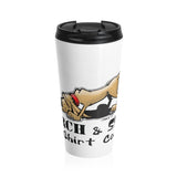 Search and Sniff Hound Stainless Steel Travel Mug - The Bloodhound Shop