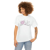 Paw Love Unisex Heavy Cotton Tee | The Bloodhound Shop