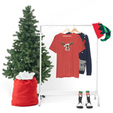 Christmas Moose Hound Bella Canvas Unisex Jersey Short Sleeve Tee | The Bloodhound Shop