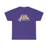 Three Red Hounds Custom Lilac Unisex Heavy Cotton Tee | The Bloodhound Shop
