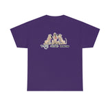 Three Red Hounds Custom Lilac Unisex Heavy Cotton Tee | The Bloodhound Shop