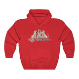 Three Red Hounds Unisex Heavy Blend™ Hooded Sweatshirt | The Bloodhound Shop