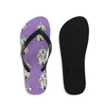 2021 Louis Vuitton Maltese FBC Unisex Flip-Flops