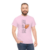 Fall In Love Design Unisex Heavy Cotton Tee | The Bloodhound Shop