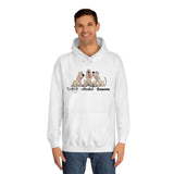 Three Red Hounds Unisex College Hoodie | The Bloodhound Shop