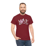 Paw Love Unisex Heavy Cotton Tee | The Bloodhound Shop