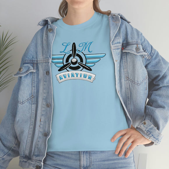 LM Aviation Unisex Heavy Cotton Tee | The Bloodhound Shop