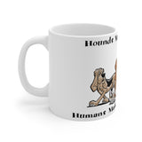 2021 Hounds Make Me Happy FBC 11oz White Mug
