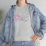 Paw Love Unisex Heavy Cotton Tee