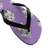 2021 Louis Vuitton Maltese FBC Unisex Flip-Flops