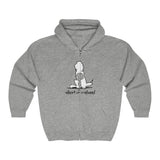 Heart of a Hound Unisex Heavy Blend™ Full Zip Hooded Sweatshirt | The Bloodhound Shop
