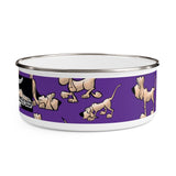 2021 Bloodhound FBC Purple Enamel Bowl