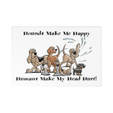 2021 Hounds Make Me happy FBC Postcards (7 pcs)