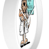 Veterinarian Hound Wall clock - The Bloodhound Shop