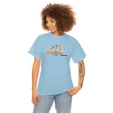 Three Red HoundsUnisex Heavy Cotton Tee | The Bloodhound Shop