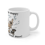 2021 Hounds Make Me Happy FBC 11oz White Mug