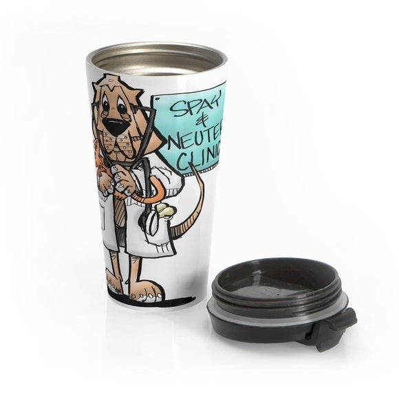 Veterinarian Hound Stainless Steel Travel Mug - The Bloodhound Shop