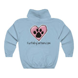 Official Fur Baby Cartoons 2021 Logo FBC Unisex Heavy Blend™ Hooded Sweatshirt