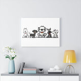 2021 Furbaby Lineup FBC Canvas Gallery Wraps