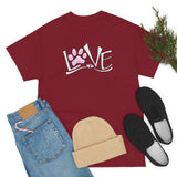 Paw Love Unisex Heavy Cotton Tee | The Bloodhound Shop