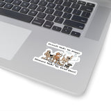 2021 Hounds Make Me Happy FBC Kiss-Cut Stickers