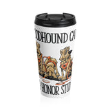 Honor Student Hounds Stainless Steel Travel Mug - The Bloodhound Shop