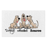 Three Red Hounds Rally Towel, 11x18 | The Bloodhound Shop