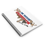 West Coast Bloodhounds 2021 Logo Spiral Notebook - Ruled Line