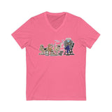 The Bern With Hounds FBC Unisex Jersey Short Sleeve V-Neck Tee