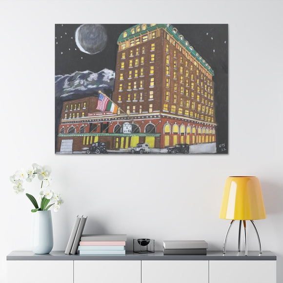 Sullivan Moon Canvas Stretched, 1.5''