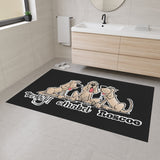 Three Red Hounds Heavy Duty Floor Mat