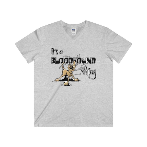 It's a Bloodhound Thing V Neck T-shirt - The Bloodhound Shop
