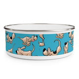2021 Bloodhound Aqua FBC Enamel Bowl
