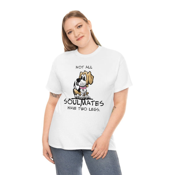 Beagle Soulmates Unisex Heavy Cotton Tee