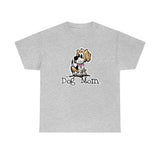 Beagle Dog Mom Unisex Heavy Cotton Tee | The Bloodhound Shop