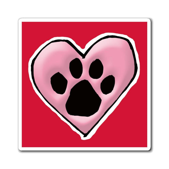 2021 Paw in the Heart FBC Magnets