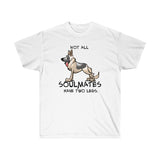German Shepherd Soulmates FBC Unisex Ultra Cotton Tee