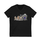 The Bern With Hounds FBC Unisex Jersey Short Sleeve V-Neck Tee
