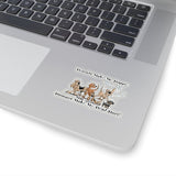 2021 Hounds Make Me Happy FBC Kiss-Cut Stickers