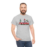 Very Schnauzer Christmas Unisex Heavy Cotton Tee | The Bloodhound Shop