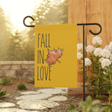 Fall In Love Design Garden & House Banner | The Bloodhound Shop